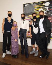 After previously living abroad in places including spain and la, all 6 family members are currently residing in their london. Romeo Beckham Is All Grown Up See His Stylish Look At Mom Victoria S London Fashion Week Show People Com