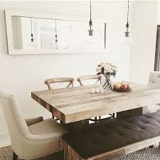 Reclaimed wood rustic dining room table furniture. West Elm Australia On Instagram Great Styling By Hey Im S Ft Our Emmerson Dining Tab Dining Table With Bench Reclaimed Wood Dining Table Modern Dining Table