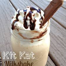 How to make a milkshake in a blender. Kit Kat Milkshake Recipe The Pennywisemama