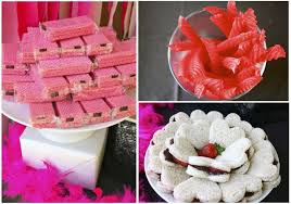 Pink food ideas for party. Pink Red Ladybugs Birthday Party Ideas Photo 15 Of 17 Pink Ladybug Party Tea Party Birthday Ladybug Birthday