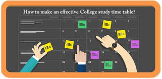 How toppers make their time table | how to make timetable ? How To Make An Effective College Study Time Table