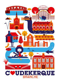 Mikko Umi Coudekerque Branche 2019 Affiche De Voyage Illustration De Voyage Afficher Photos