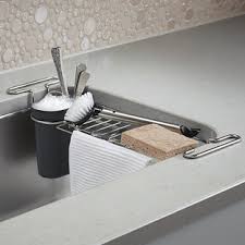 4.2 out of 5 stars 36 ratings. Kohler Chrome Kitchen Sink Utility Rack The Container Store