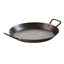 Lodge 15 In Carbon Steel Skillet In Black Crs15 The Home Depot Carbon Steel Skillet Carbon Steel Pan Carbon Steel