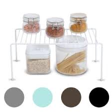 Hanging storage baskets for kitchen. Amazon Com Smart Design Undershelf Storage Basket Small Snug Fit Arms Steel Metal Wire Rust Resistant Under Shelves Cabinet Pantry Shelf Organization Kitchen 12 X 5 5 Inch Light Blue