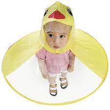 Creative Little Yellow Duck Raincoat Toy Great Gift For Children Yellow S Mobile Raincoat Kids Childrens Rain Coats Kids Rain