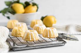 Dessert is about to be so much sweeter! Mini Lemon Bundt Cakes Eat Little Bird