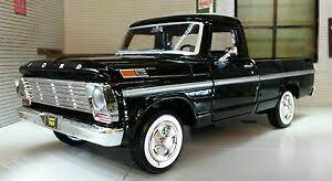 Read used ford f100 ute car reviews and compare used ford f100 ute prices and features at carsales.com.au. G Lgb 1 24 Scale Usa Ford F100 Pickup Ute Van 1969 Black Truck Diecast Model Car Ebay