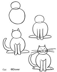Voir plus d'idées sur le thème dessin chat, dessin, dessins faciles. Tutoriels Dessiner Un Chat Draw A Cat Easy Drawings How To Draw A Cat