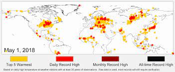 Analysis Climate Change Switchboard Visualization Shows Every Country On The Planet Turning Red Hot Weather And Climate World Weather Climate Change