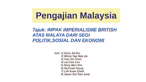 Proses hibah tanah pada orang lain sebaiknya dilakukan secara tertulis. Impak British Atas Tanah Melayu By Jia Rui On Prezi Next