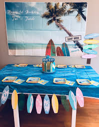 Surf Party Box The Party Box Company Kids Party Boxes Surf Birthday Party Surf Party