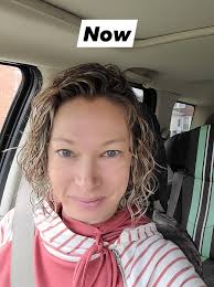 Thank you Paige for my lovely curl by curl cut this morning…. My curls are  so amazing…. I looove them! 💕 👩‍🦱