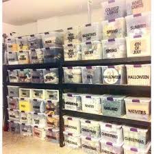 Ok You Own Way Too Much Stuff But I Love How Organized It Is Holiday Storage Garage Organization Home Organization