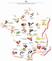 Map Of 600 Regional Specialties Of Sweets And Candy French Food Bon Bons France