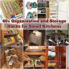 storage hacks for small kitchens