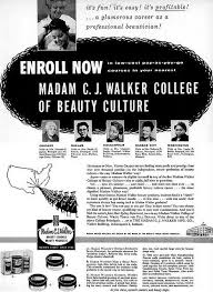  Madame Cj Walker College Of Beauty Culture Advertisement Ebony Magazine May 1960 Madam Cj Walker Black History Facts African American History