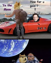 Historical vol is now at just 30%. Dogecoin To The Moon 9gag