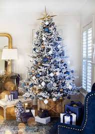 Silver will add a sweet sparkling touch to your tree but you can also spruce up your tree with gold or green. 20 Easy And Inexpensive Diy Christmas Tree Decoration Ideas Blue Christmas Tree Decorations Blue Christmas Decor White Christmas Decor
