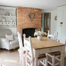 Country Cottage Dining Room Dining Room With Fireplace Home Decor And Interior Decorating Ide Cottage Dining Rooms Dining Room Fireplace Country Dining Rooms