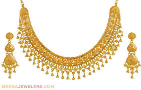 Indian Goodies Bridal Gold Jewellery Designs Gold Necklace Designs Gold Necklace Set