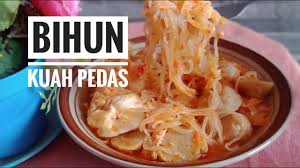 Lihat juga resep sup tahu pedas korea enak lainnya. Resep Bihun Kuah Pedas Cocok Di Makan Saat Musim Hujan Youtube