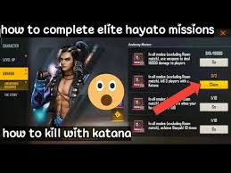 Free fire is the ultimate survival shooter game available on mobile. New Kill 3 Players With A Katana How To Complete Elite Hayato Missions Kill