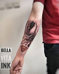 The best selection of royalty free venom tattoo vector art, graphics and stock illustrations. 40 Best Superman Tattoo Designs For Men Awesome Superman Tattoo Ideas 2020 Men S Style