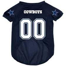Dallas Cowboys Pet Dog Football Jersey Medium Dallas Cowboys Nfl Pet Gear Football Nfl Nfldogproducts Nfl Dallas Cowboys Dog Dog Football Jersey Dog Jersey