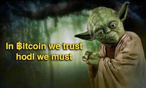 @9xan5ggqujulyki worst case would touch 50k or 49k before bouncing back. Bitcoin Hodl And Yoda Steemit