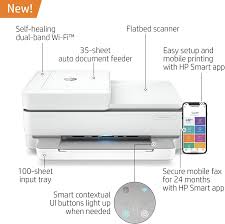 Hp Envy Pro 6400 Wireless Printer Mobile Print Wireless