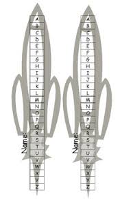 rocket graph math fact student chart