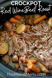 Red Wine Pot Roast Crockpot Recipe Pot Roast Keto Recipes Dinner Crockpot Roast Recipes