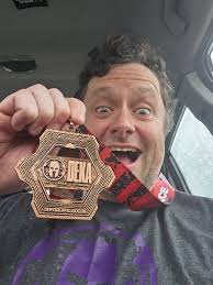 Tuesday night gang, and congratulations to Di for getting 1st in her age  group