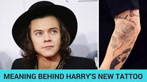 After swooning over his outfit — complete with a feather boa — at the 2021 grammys, you probably noticed his signature chest ink.although he has more. The Truth Behind Harry Styles New Tattoo Hollywire Youtube