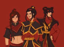 I Drew Azula Mai And Ty Lee And I M Really Happy With How It Came Out Hope You Like It Thelastairbender Fan art of mai and zuko for fans of mai and zuko 31593441.