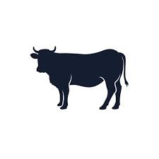 Cow Silhouette Vector Icon Black Angus Vector Illustration Cow Clipart Milk Farm Png And Vector With Transparent Background For Free Download Ilustrasi Vektor Ilustrasi Ilustrasi Ikon