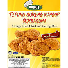 Kalau sudah ada ayam goreng tepung maizena. Tepung Goreng Ayam Asli Umah 250gm Shopee Malaysia