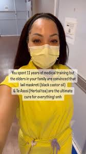 Medical degree vs. family remedies showdown! Did I miss a chapter in med  school??😂 If you grew up Caribbean you know the drill