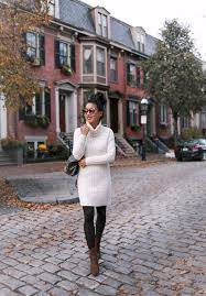 Sweater Dress And Suede Moto Jacket By Extra Petite Blog Sweater Dress Outfit Winter Winter Dress Outfits Sweater Dress Petite