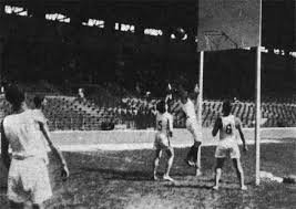 Instead, the amazing achievements of a black american track athlete named jesse owens captured the spotlight. Basketball Demonstration At The 1904 Olympics