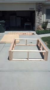Diy Under Bed Storage Diy Platform Bed Diy Storage Bed Bed Frame With Storage
