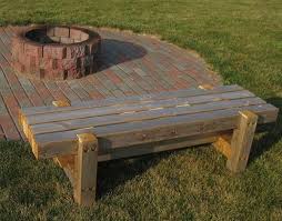 This gorgeous fire pit is built on a budget but the wood is sealed with a marine finish giving it a rich look. Fire Pit Benches Ideas On Foter