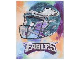 Click the philadelphia eagles logo coloring pages to view printable version or color it online (compatible with ipad and android tablets). Diamond Art Kit 10x12 Inter Nfl Philadelphiaeagles Createforless