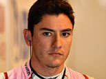 Force India test driver Celis