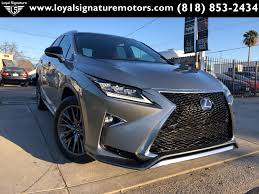Buy a used lexus rx 3.5h v6 luxury cvt 4wd (s/s) 5dr safety belt pretensioners about us: Used 2018 Lexus Rx 450h F Sport For Sale 39 995 Loyal Signature Motors Inc Stock 202043