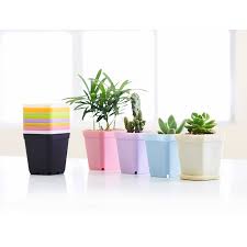 | green plastic flower pots. Wholesale 6pcs Plastic Flower Pots Nursery Succulents Small Plant Pot Mini Planters 70mm Home Garden Decoration Mini Planter Flower Pot Nurseryplastic Flower Pots Aliexpress