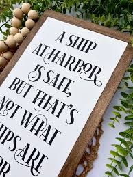 Image result for ship in the harbor is safe