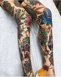 Interviews And Tattoos On Instagram Mattxcannon Traditional Tattoo Leg Sleeve Traditional Tattoo Old School Tattoo Sleeve