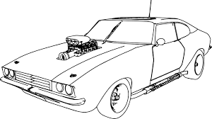 For coloring muscle cars you can use any color. Coloring Pages Muscle Car Coloring Pages For Adults